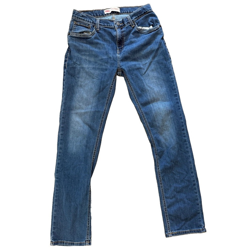 Levi's 511 Boys 18 Reg Jeans W29 L31 Slim Performance Stretch Medium Wash